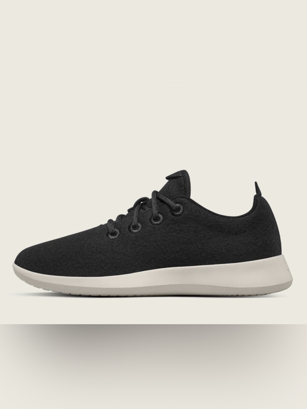 Allbirds Wool Runner Men’s 13 Black Merino Wool Sneakers Comfort Walking Shoes